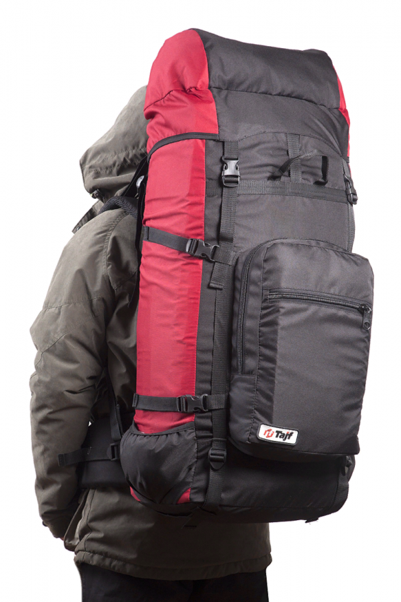 Рюкзак туристический Оптимал 1  черн.вишня, 90 л, ТАЙФ