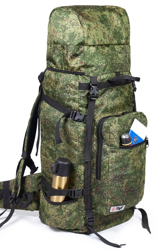 Рюкзак туристический Оптимал 5, цифра, 70 л, ТАЙФ