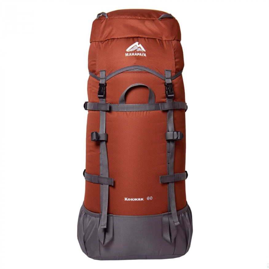 Рюкзак МАНАРАГА Конжак-60 V3, терракотовый-серый