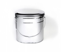 Котелок высокий 16 л крышка без ручек Роза Ветров