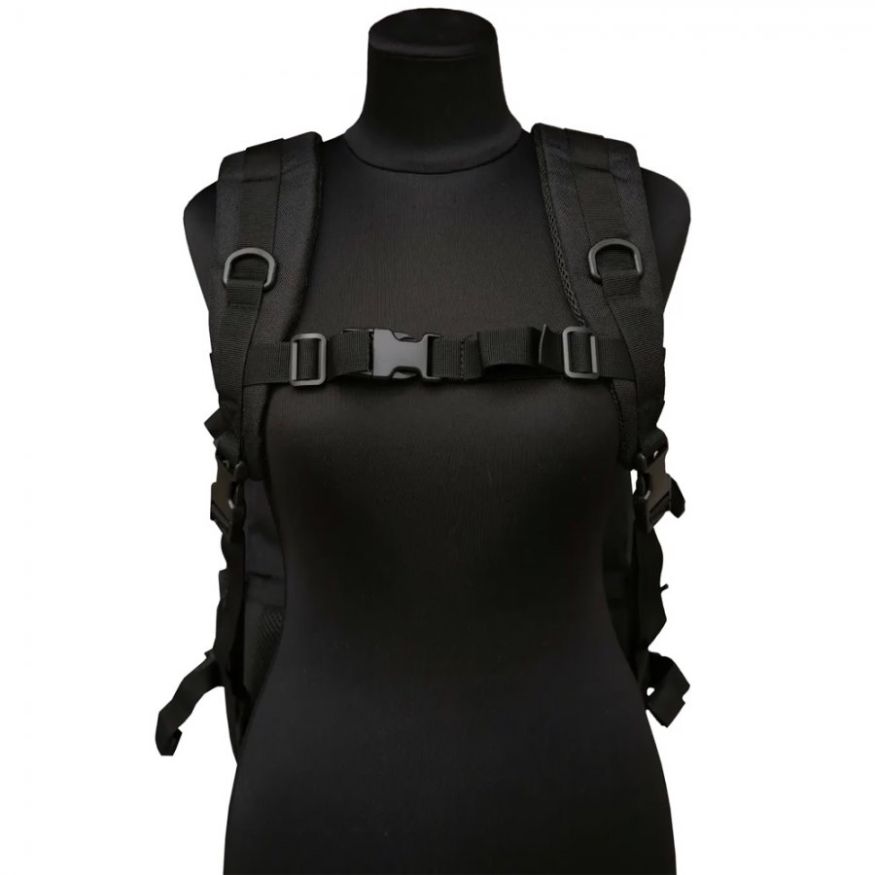 Рюкзак туристический Tactical 40, черный, Tramp