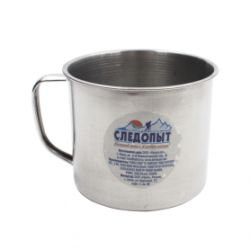 Кружка Следопыт нержавейка, d 9 см, 450 мл