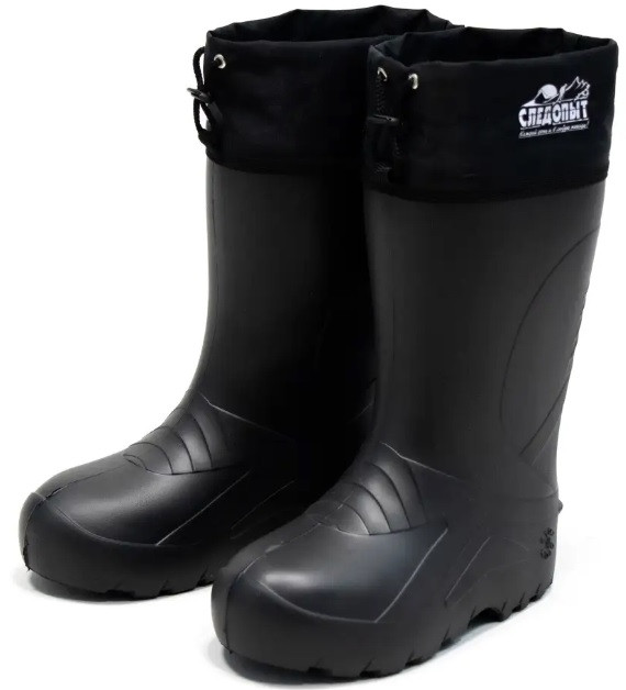 Сапоги Следопыт ЭВА −55°С, 5-слойный вкладыш, чёрный