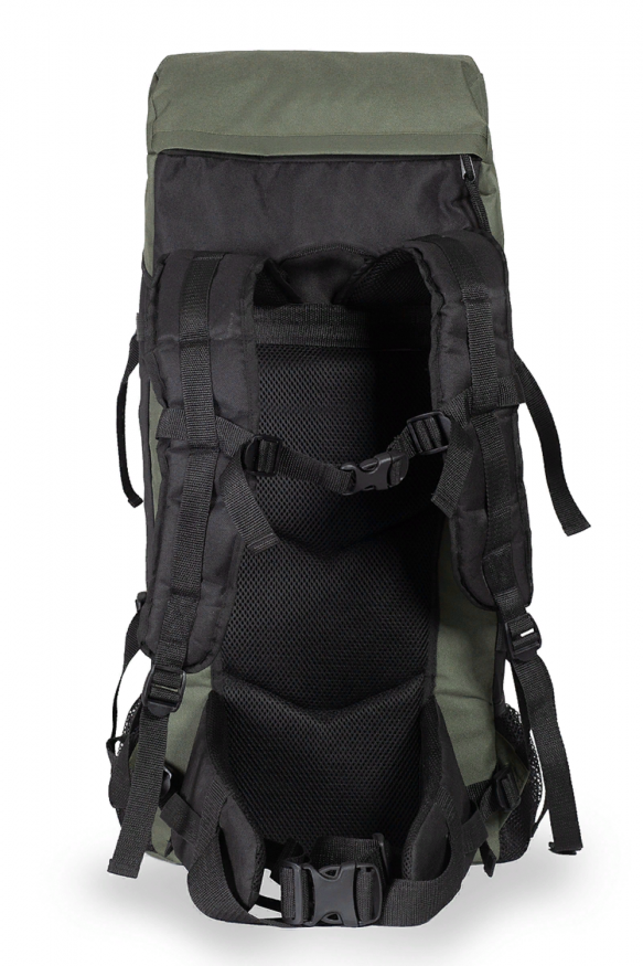 Рюкзак туристический Турист Лайт 1, ПВХ 600, олива/черный, 120 л, ТАЙФ