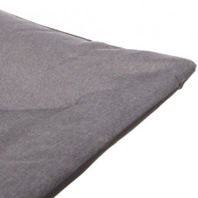 Раскладушка кемпинговая складная 188*66*41 см, серая