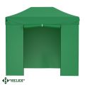 Тент-шатер Helex 24321, (раскладывается гармошкой) 3х2х3м полиэстер, зеленый