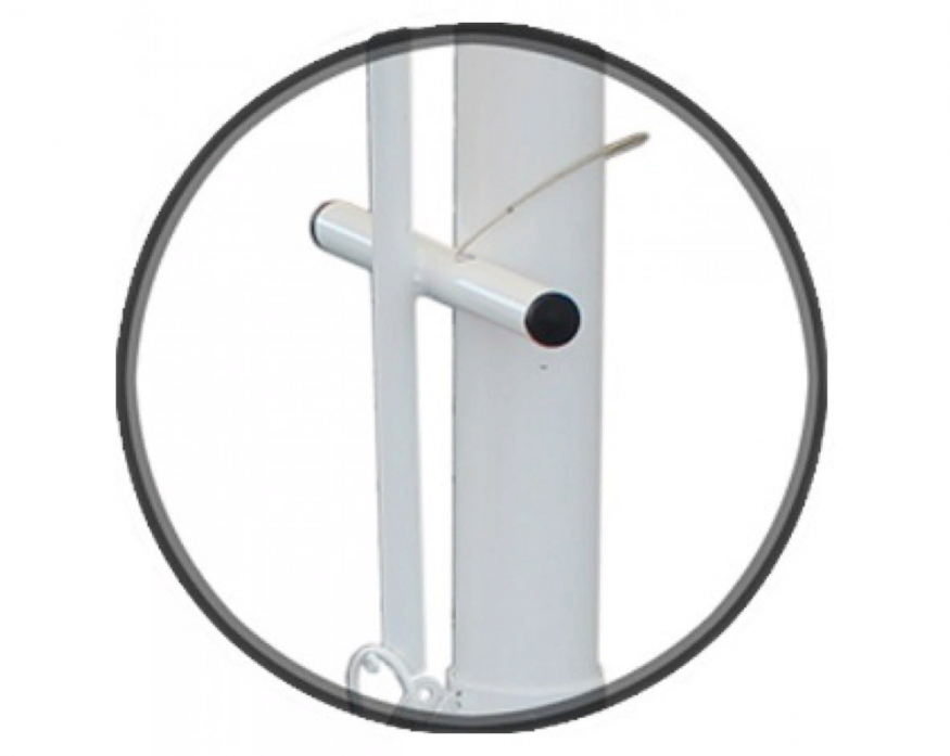 Зонт квадратный телескопический 4х4 м (4 спиц)