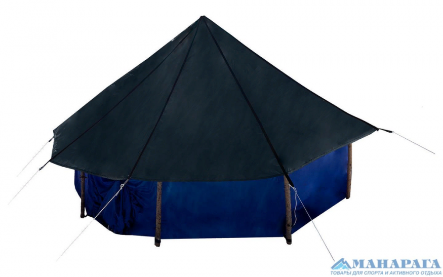 Тент на шатер &amp;quot;Зима&amp;quot; с отверстием для печки