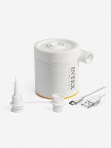 Кровать надувная PRESTIGE MID-RISE, Queen, 152х203х30 см, с насосом USB